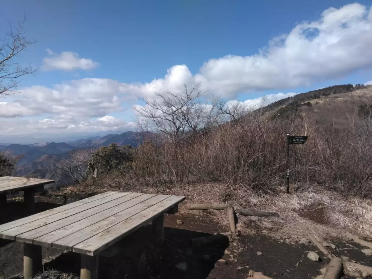 丹沢 三ノ塔 二ノ塔