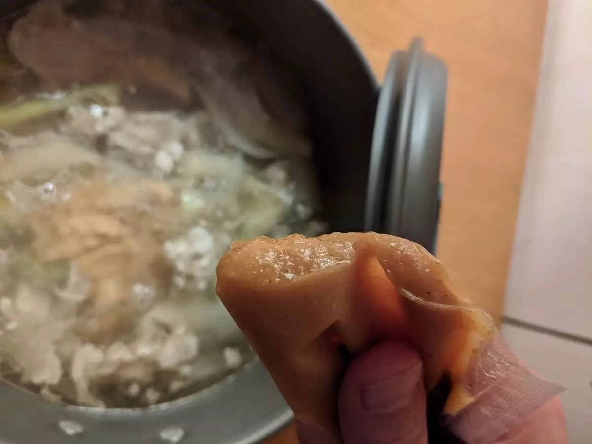 山ごはんに味噌にこだわったとん汁を楽しむ