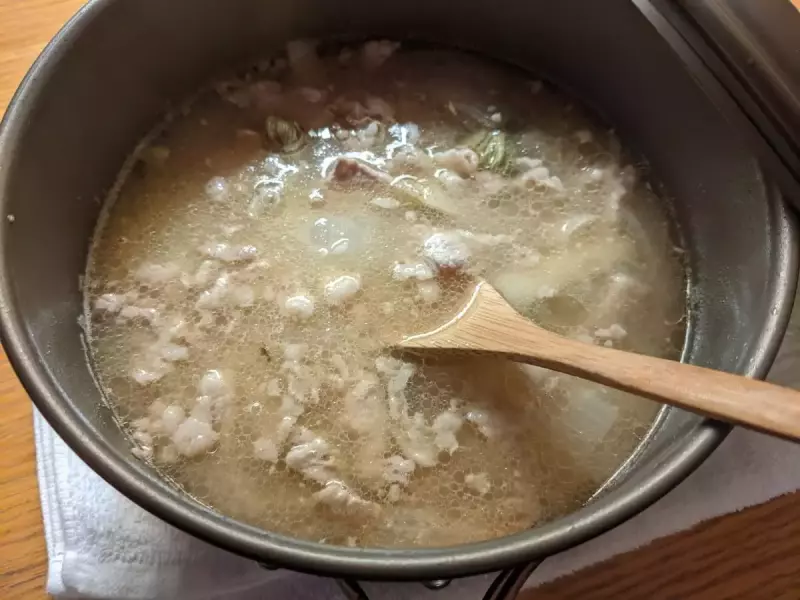 山ごはんにおすすめしたいとん汁