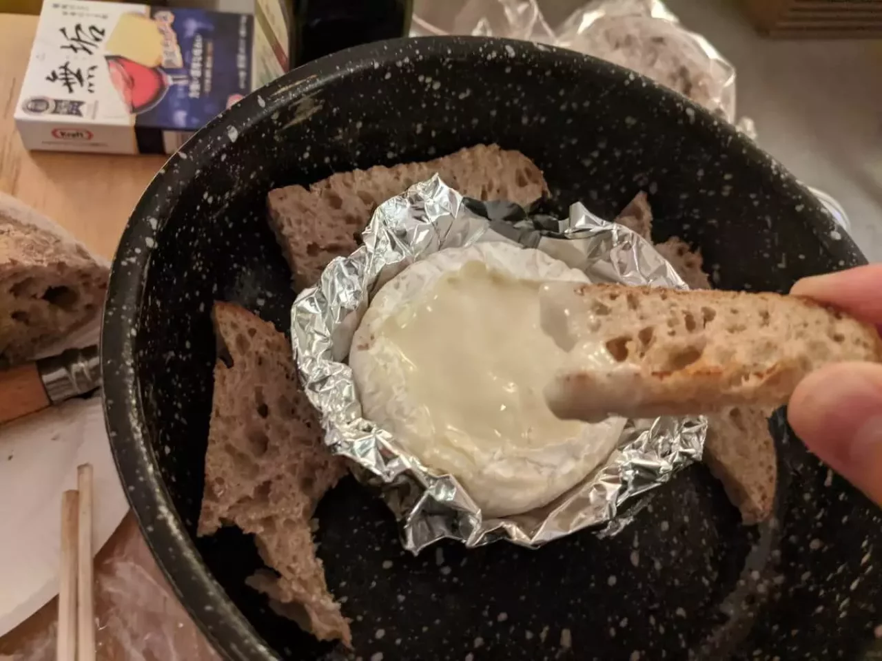 山ごはんカマンベール チーズフォンデュ