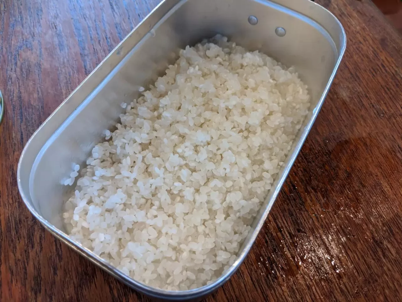 メスティン 炊き込みご飯 レシピ 水に浸す