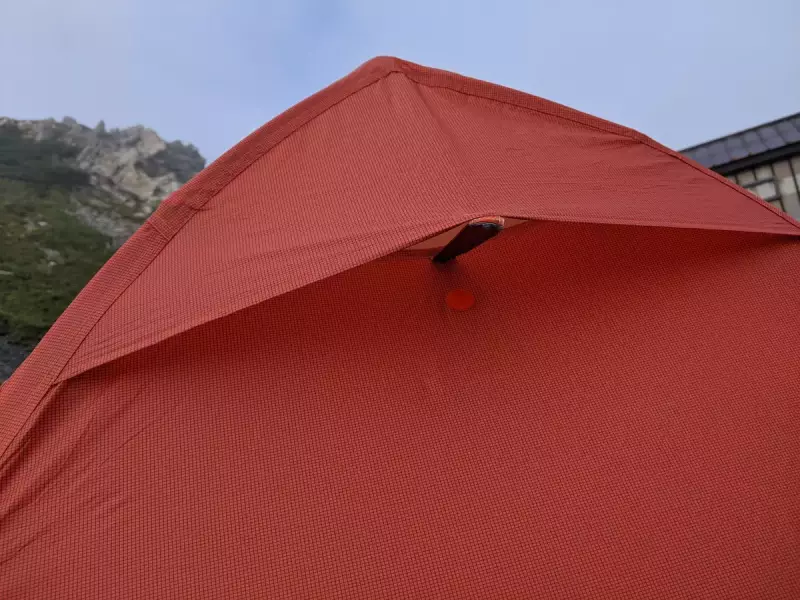 ビッグアグネスのテント コッパースプール ベンチレーション