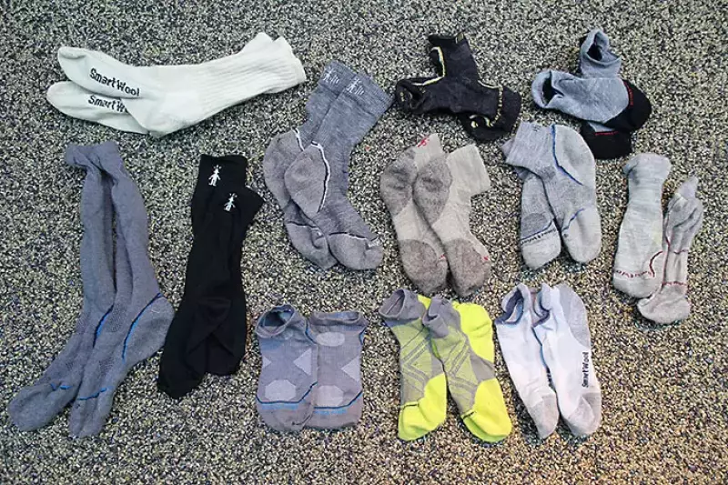 ソックスは登山道と体力で選ぶ