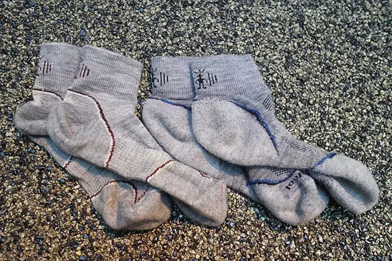 スマートウールのソックス