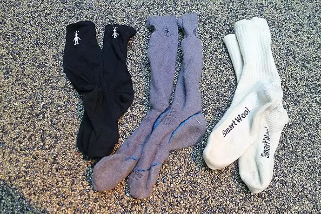 スマートウールのソックス