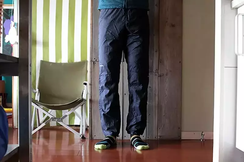 冬 トレイルラン 服装 パタゴニアフーディニパンツ
