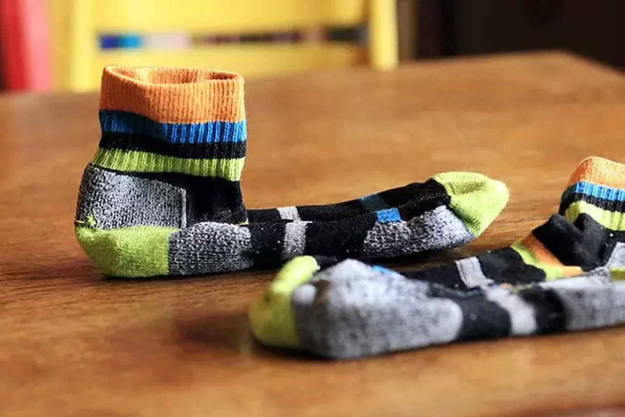 ウールソックス-point6