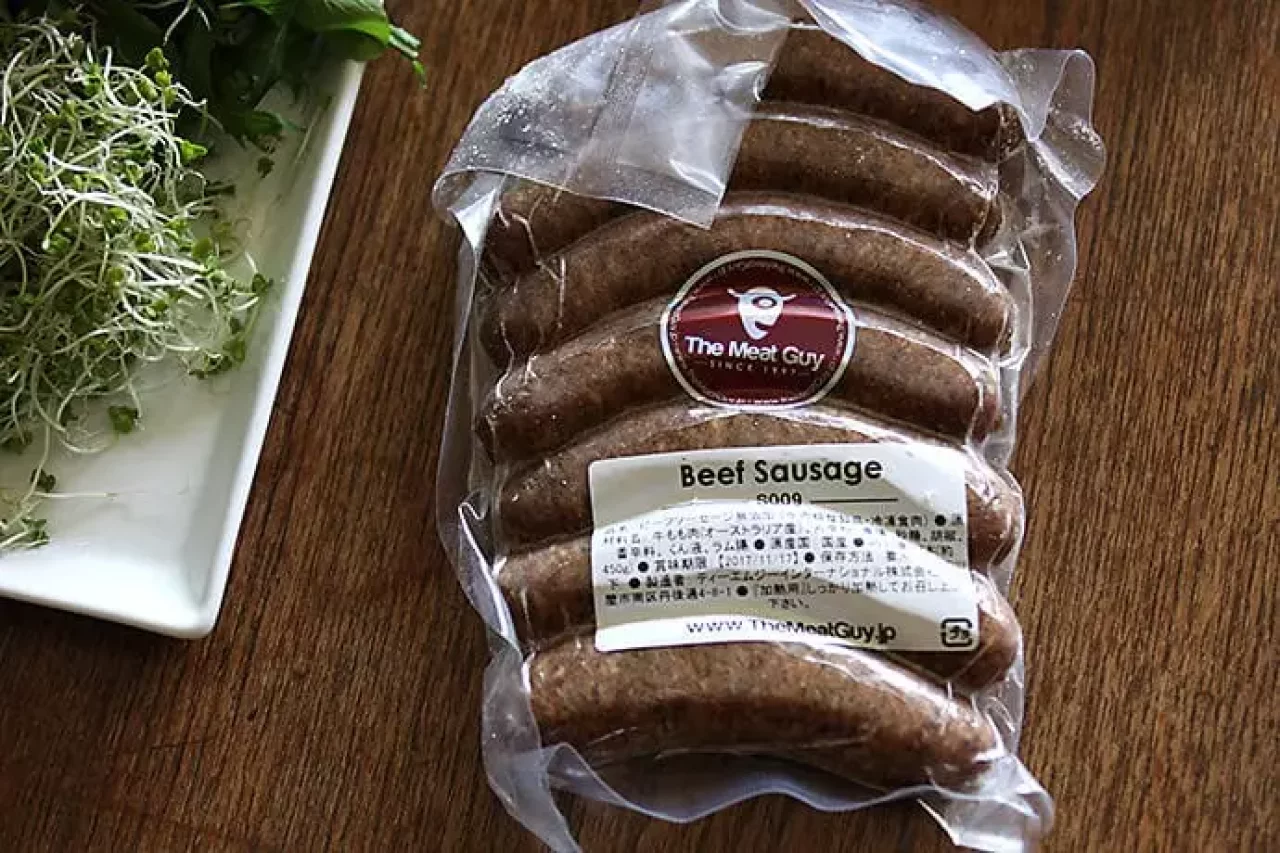 meatguy(ミートガイ)のグラスフェッド肉のソーセージ
