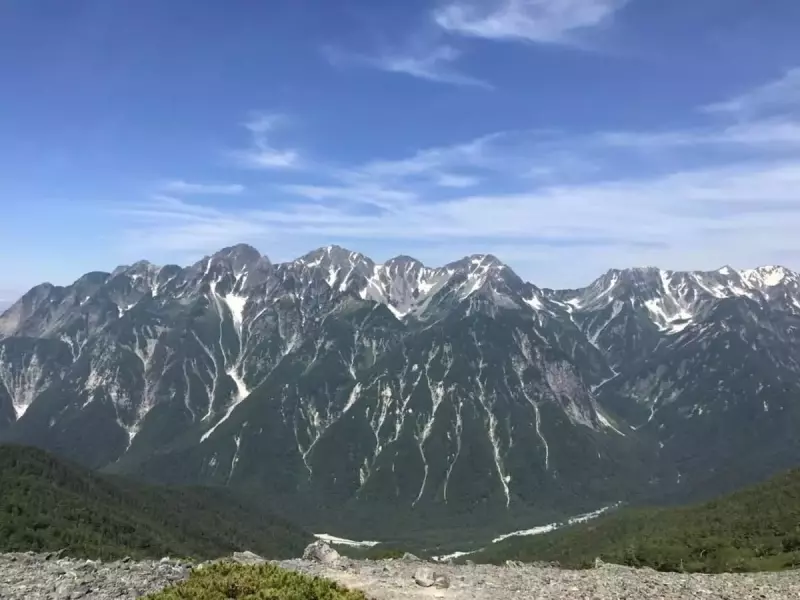 北アルプス一番人気の表銀座ルート−中房温泉登山口を活用
