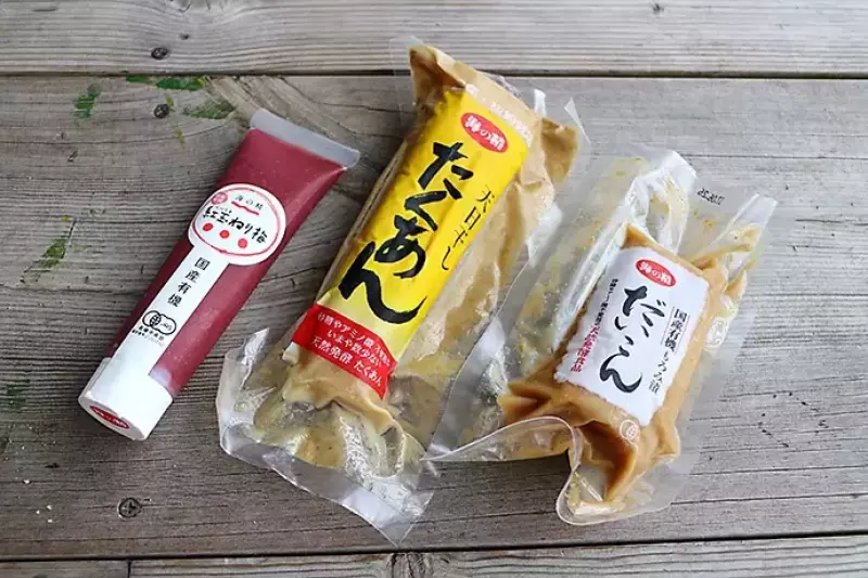 海の精の漬物&ねり梅