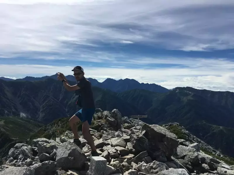 黒部五郎岳へ登頂
