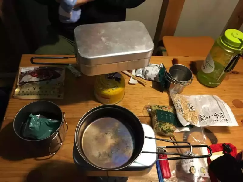 三俣山荘で山ごはん