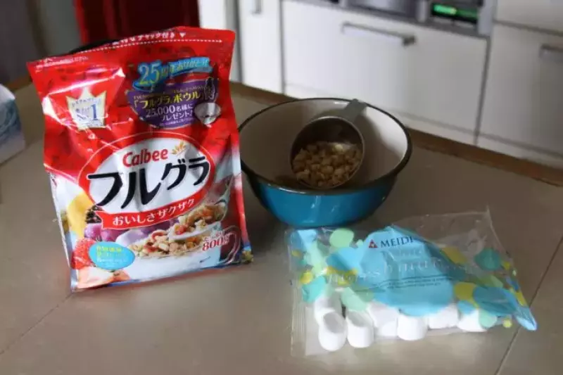 自作行動食-栄養満点バーの材料