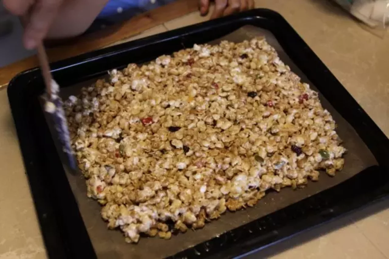 自作行動食-栄養満点バーの作り方8