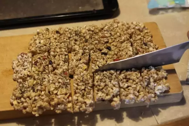 自作行動食-栄養満点バーの作り方10