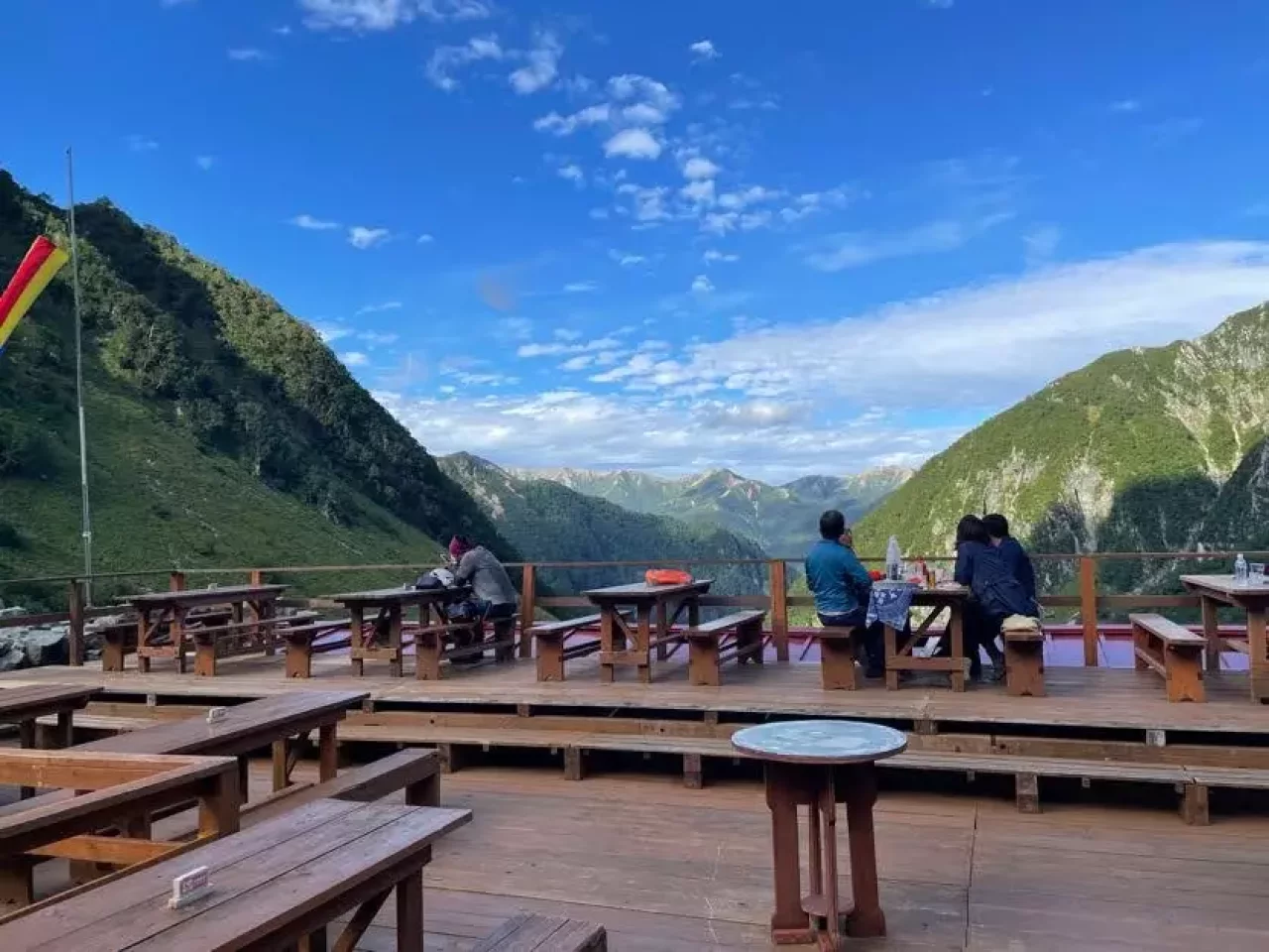 徳沢園から涸沢ヒュッテへの登山