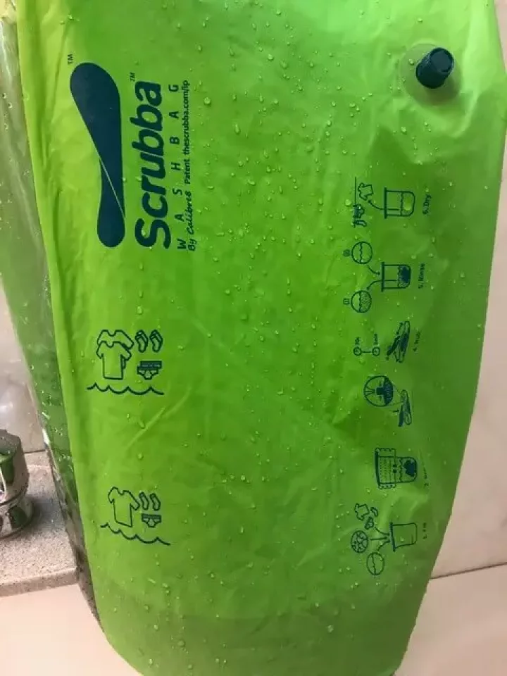 携帯洗濯機「スクラバウォッシュバッグ」