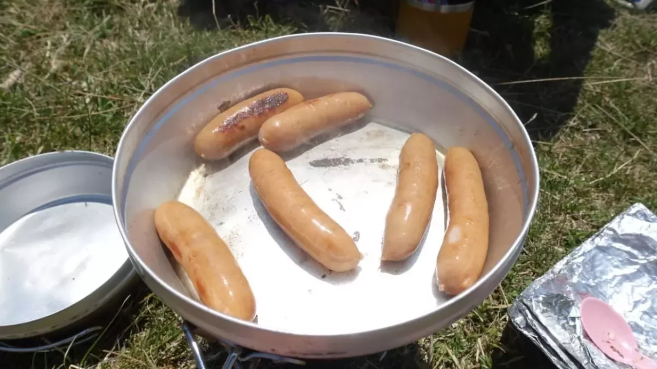 定番山ごはん「カレーライス」のクッカー