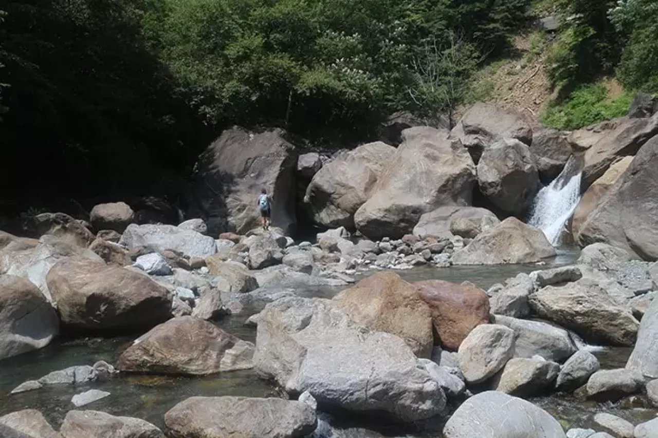 野呂川でテンカラ&フライフィッシング