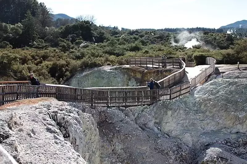 ニュージーランド ロトルアのワイオタプの見所