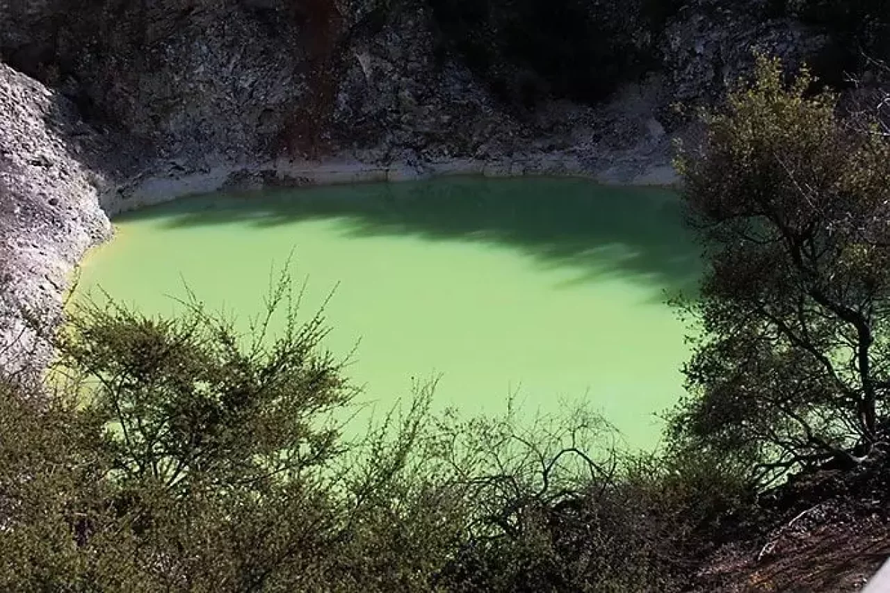 ニュージーランド ロトルアのワイオタプの見所