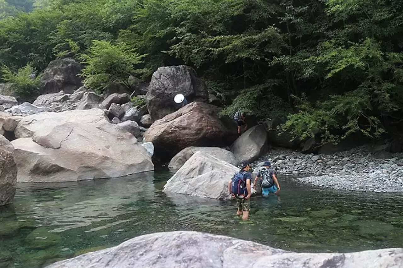 野呂川でテンカラ&フライフィッシング