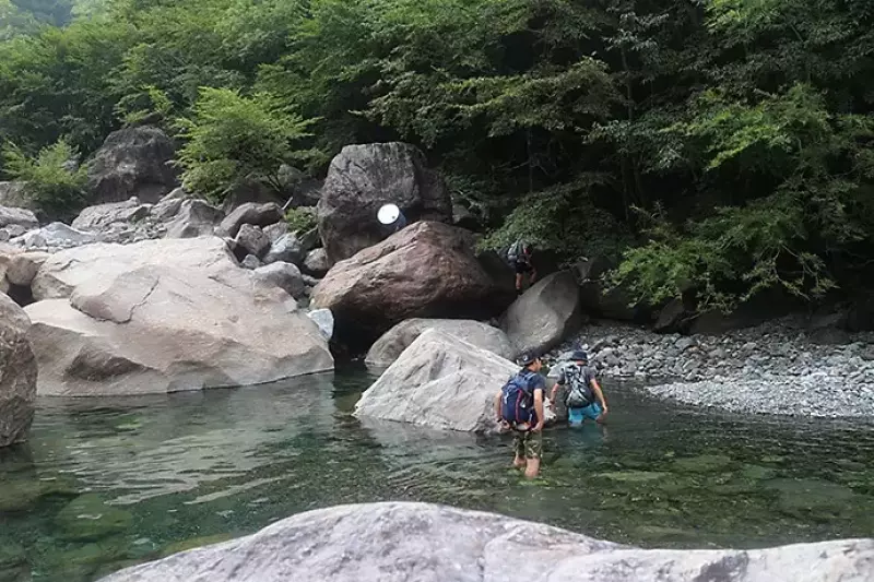 野呂川でテンカラ&フライフィッシング