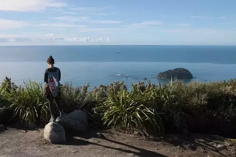 タウランガ「ザ・マウント」頂上