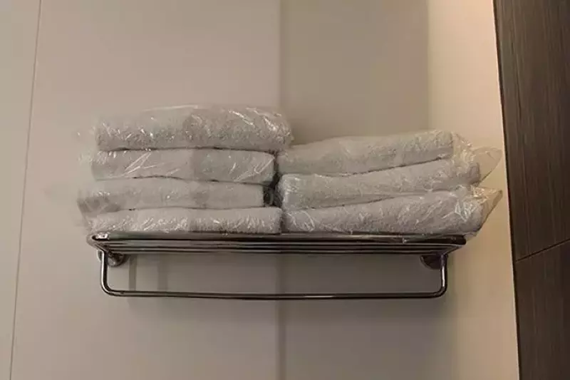 ニュージーランド航空ラウンジ内のシャワールーム