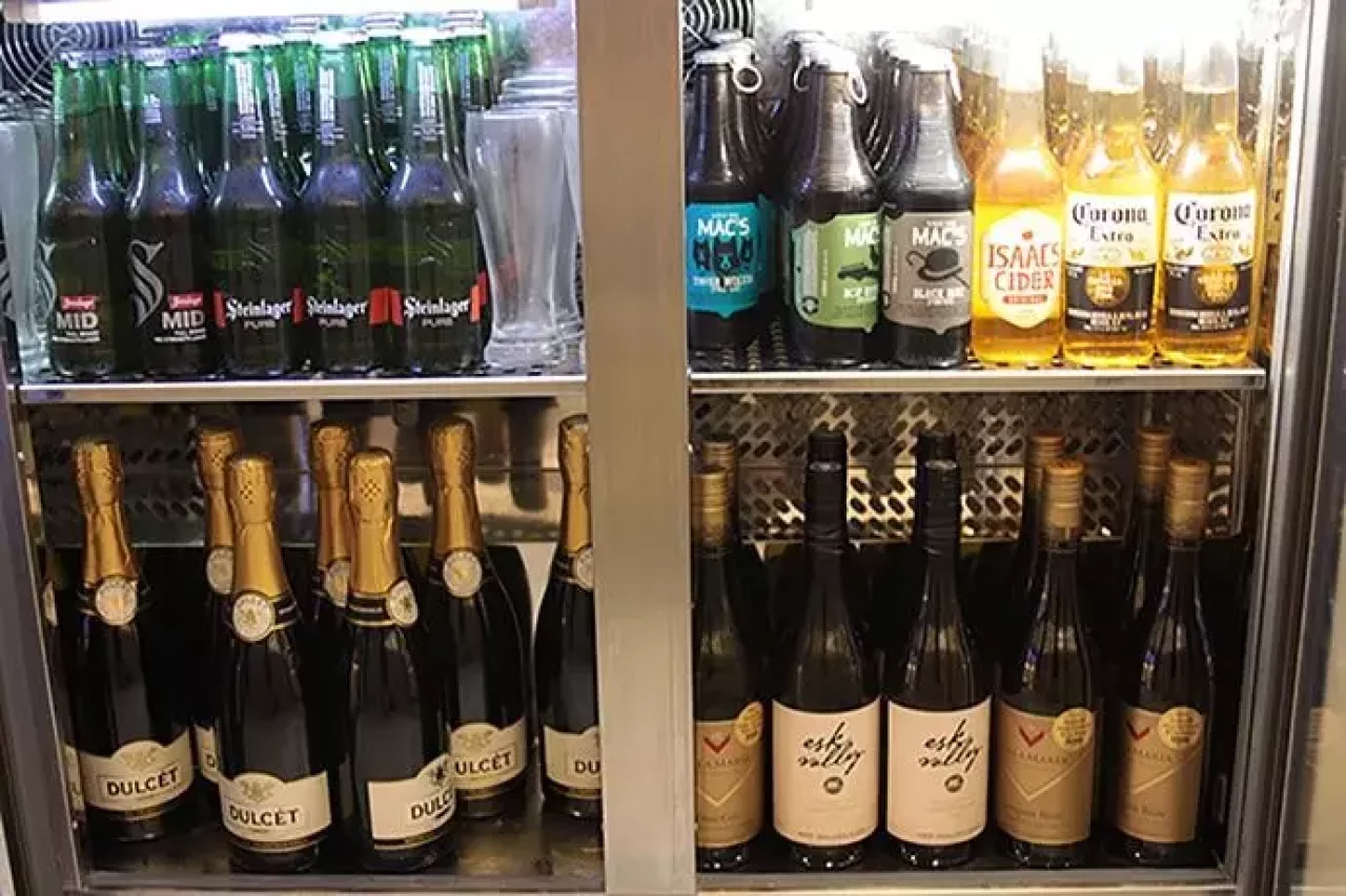 ビール、ワイン、シャンパンとお酒の充実度は凄いです