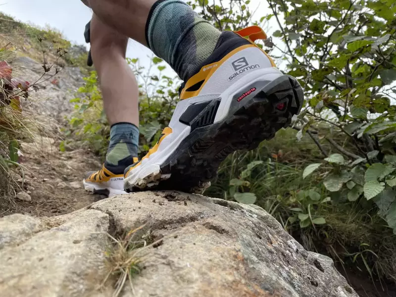 SALOMON X ULTRA PRO GORE-TEX 八ヶ岳登山レビュー グリップ力