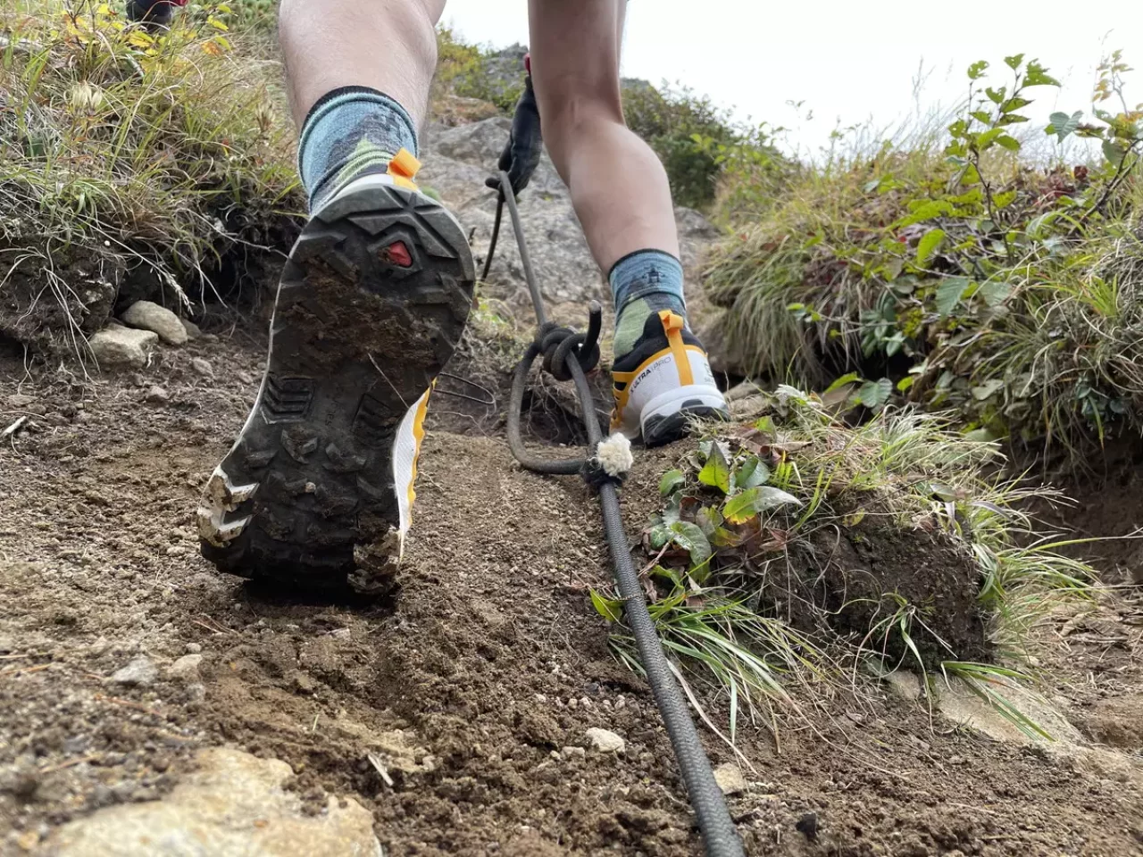 SALOMON X ULTRA PRO GORE-TEX 八ヶ岳登山レビュー フィット感