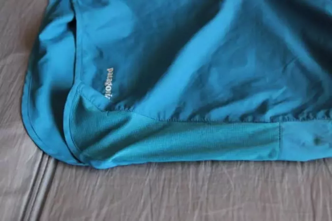 パタゴニア ストライダープロショーツのメッシュパネル