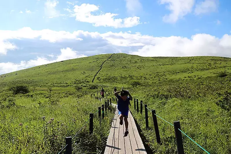 霧ヶ峰でトレラン
