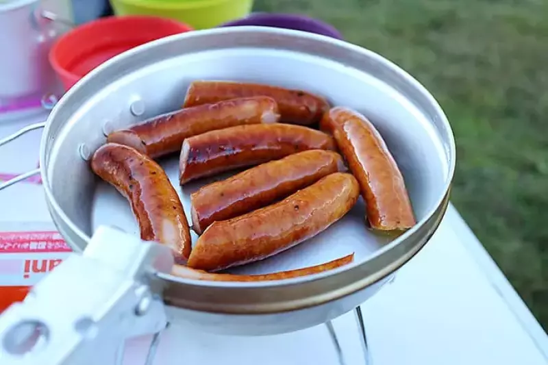 霧ヶ峰キャンプ場で食事