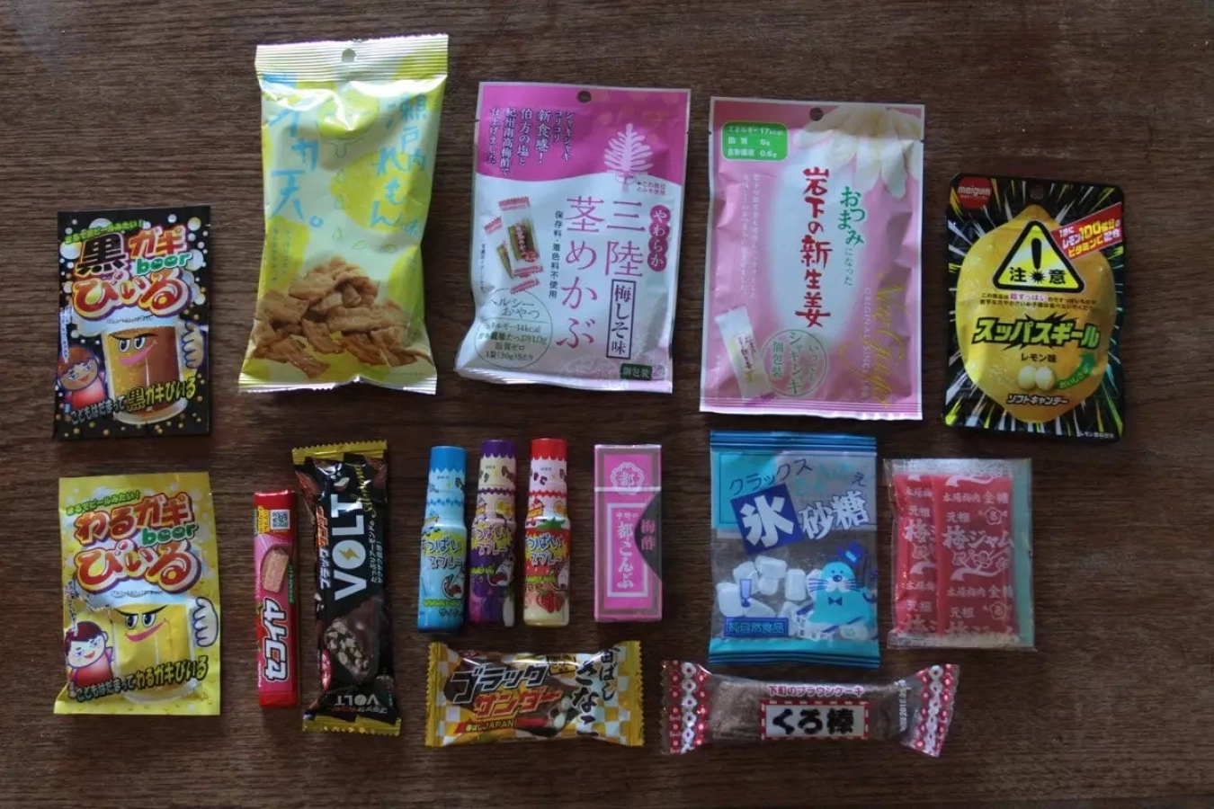 コスパ最高な駄菓子で補う行動食