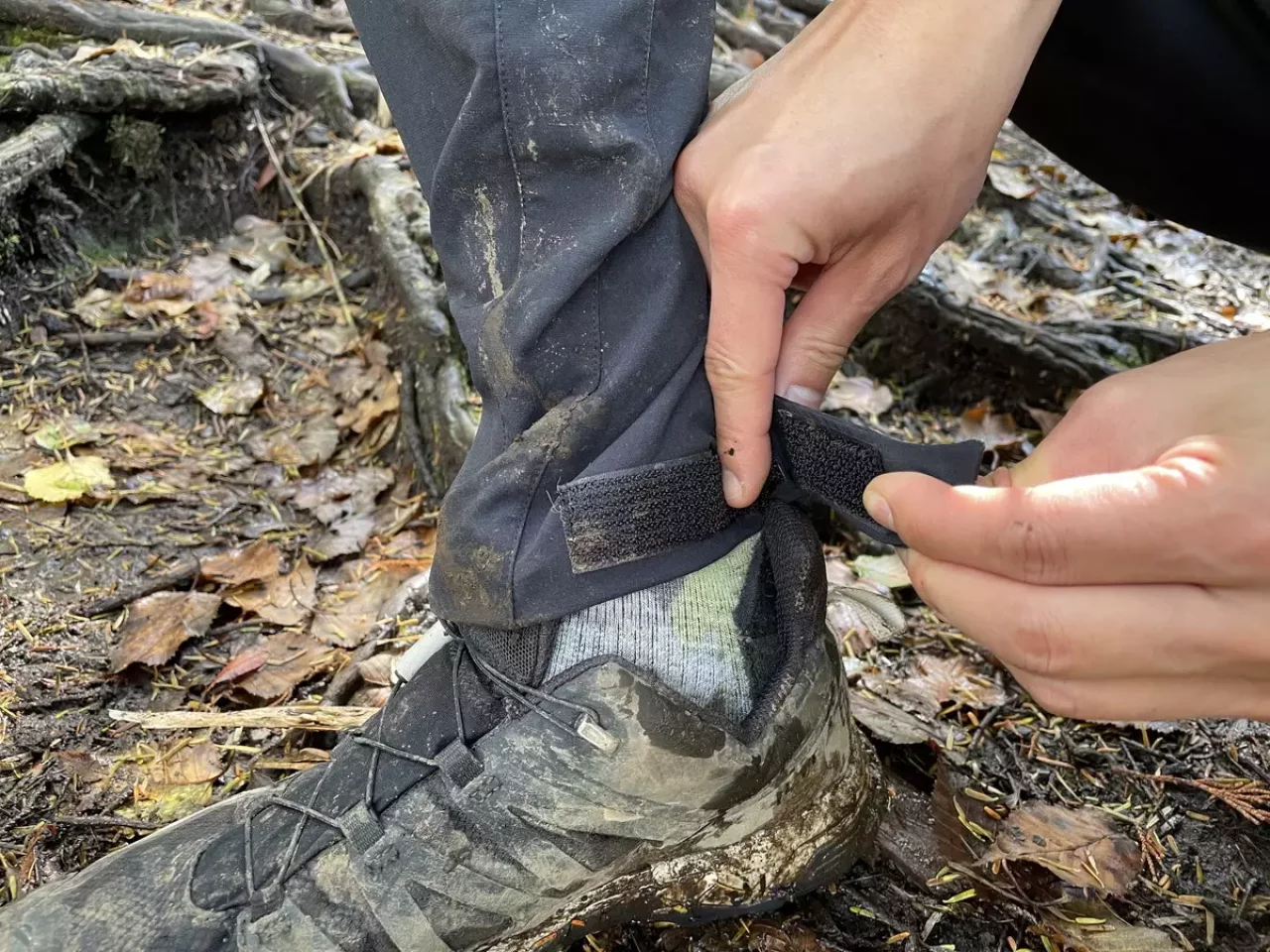 ダボつかずスマートに履きこなせる