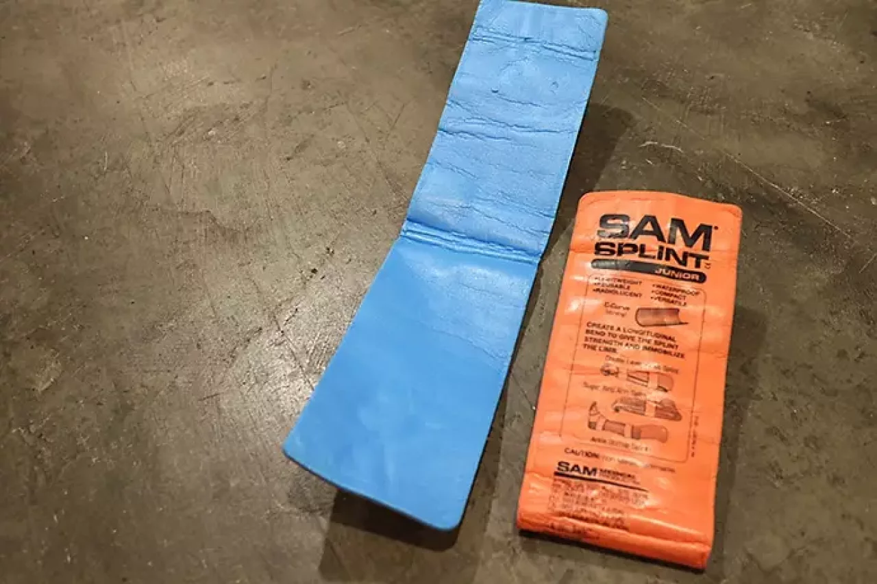 ファーストエイドキット17:サムスプリント