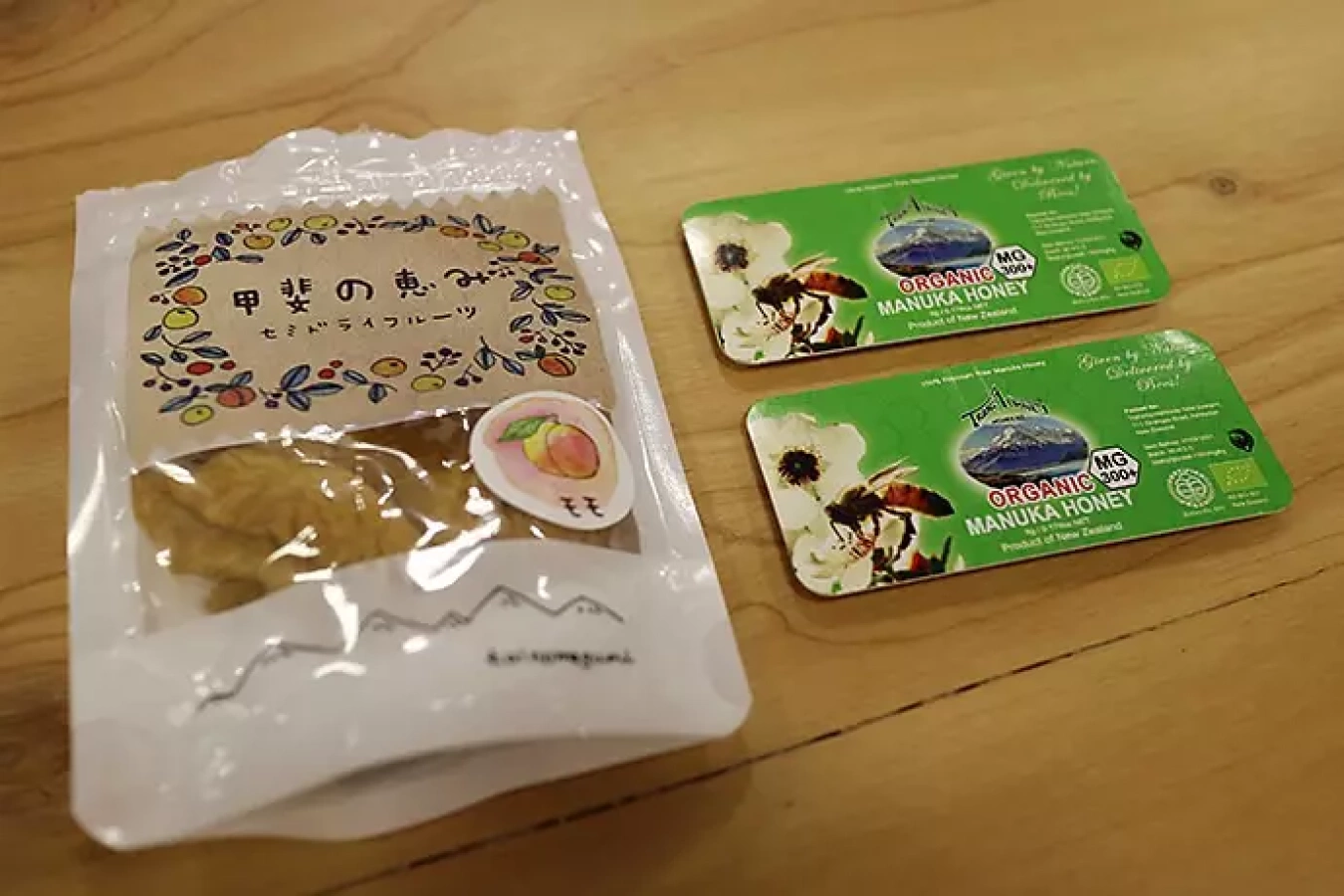 健康重視で選んだこだわりの行動食