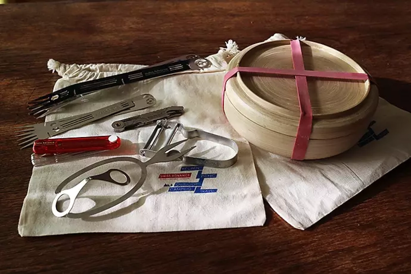 山ごはんの便利道具スイスアドバンス キッチンツール