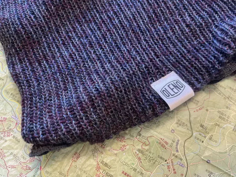 OLENO メリノウールネックスリーブ