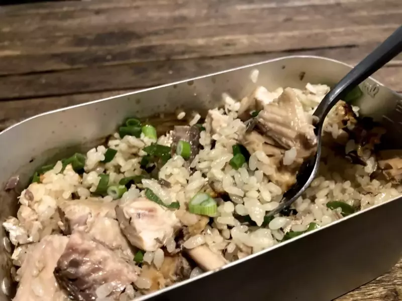 鯖缶の味がしみこんでいる