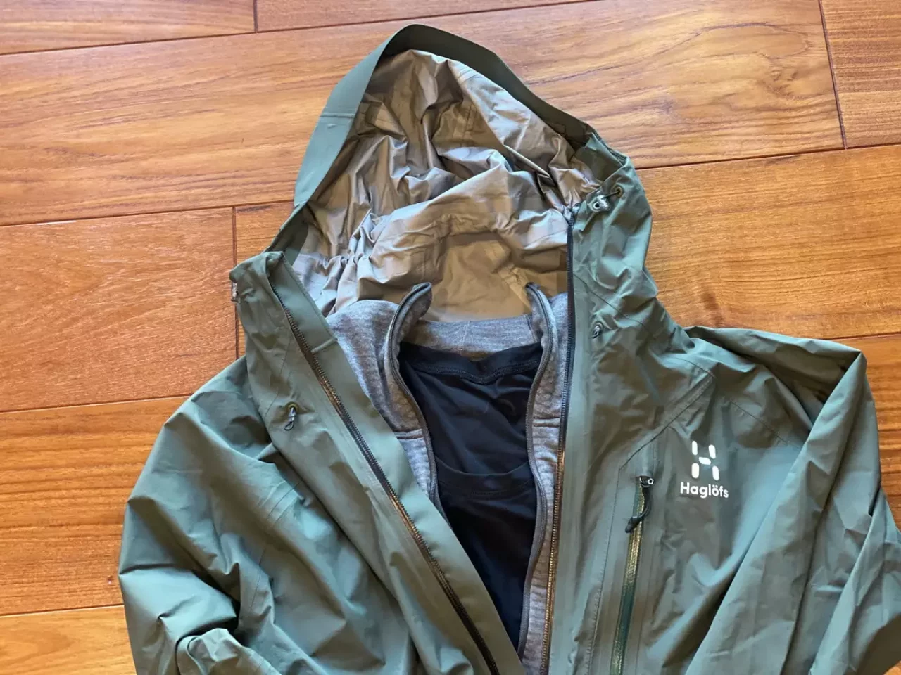 ファイントラック ドライレイヤーでレイヤリング