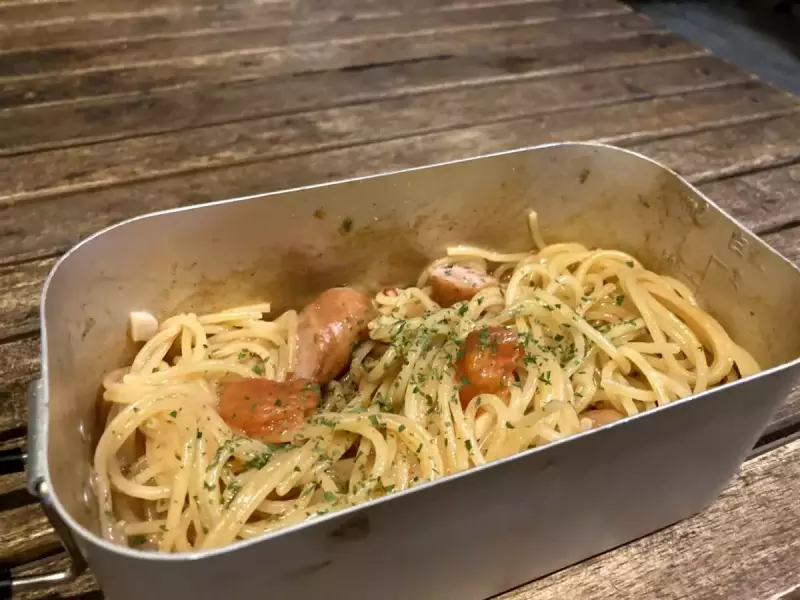 パセリをかけて完成