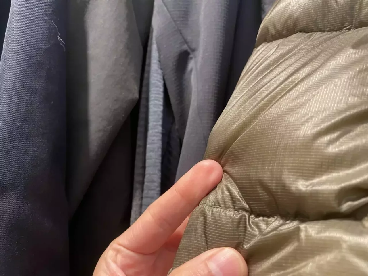 ゴアテックスインフィニアムの素材