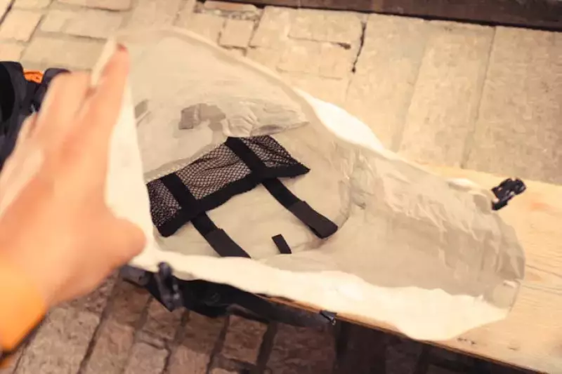 ハイパーライトマウンテンギアの中