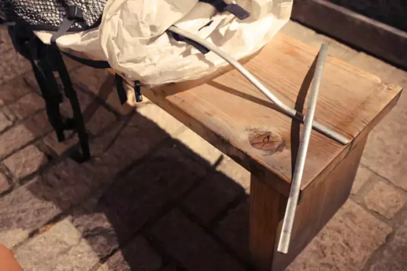 ハイパーライトマウンテンギアのアルミステー