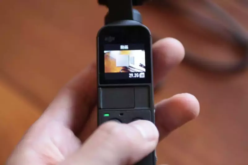 DJI Osmo Pocketでの撮影方法