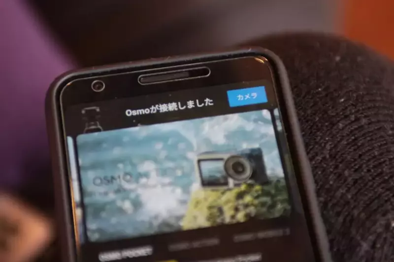 DJI Osmo Pocketで動画を楽しむ