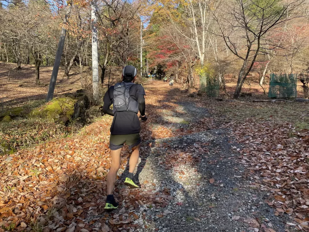 日光マウンテンランニング レース中